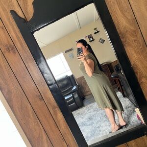 Olive Green Women's Dress